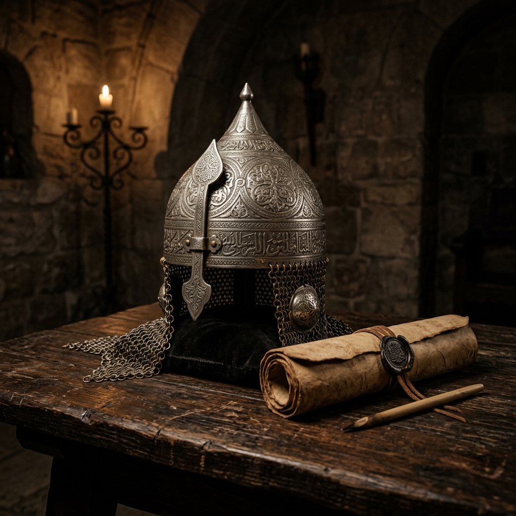 Mamluk Heritage Armor and Scroll